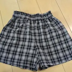 Lindauer チェック柄 ハーフパンツ 160