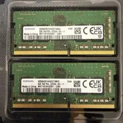 Samsung 8GB DDR4 メモリー 2枚セット