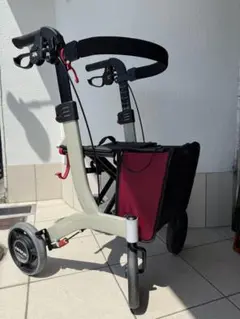 アロン化成 歩行車 リトルターン ワインレッド ハイタイプ 中古品 動作確認済 歩行車 リトルターン ハイタイプ ｜ 【安寿】の介護用品