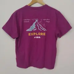 Mサイズ相当 FILA EXPLORE Tシャツ
