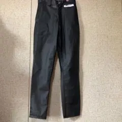 MARTINE ROSE ネイビー チノパン　フレア　コットン　トラウザー MARTINE ROSE ネイビー チノパン フレア コットン トラウザー