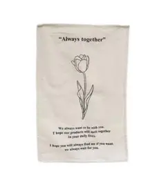 チューリップタペストリー "Always together"