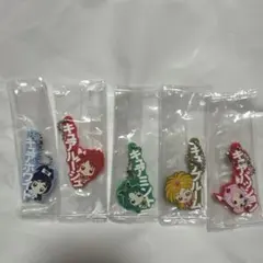 プリキュアオールスターズカプセルラバーマスコット5種セット