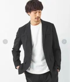 【美品】グリーンレーベルリラクシング TWウォッシャブルトロ セットアップ　黒