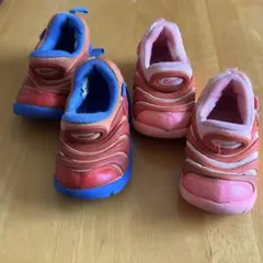 14cm 15cm Nike ダイナモ キッズスニーカー 2足