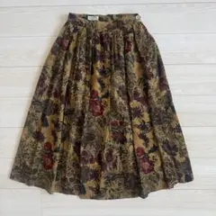 Margaret Howell 総柄 スカート クリーニング済み