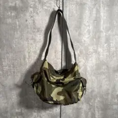 【00s_Archive】Nylon×leatherCamouflage Bag