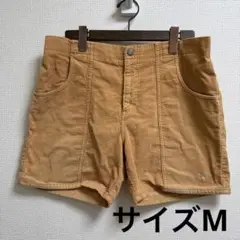 OPコーデュロイ ベージュ ショートパンツ