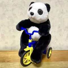 【新品未使用】チャリパンダ ギミックぬいぐるみ 匿名、段ボール配送