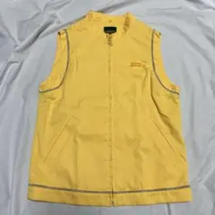 ✨KENZO GOLF ナイロンベスト✨黄色　薄手　サイズ1