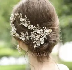 ウェディング ヘアアクセ ヘッドドレス 結婚式
