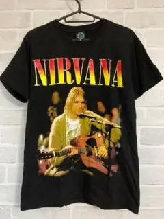 NIRVANA バンドTシャツ Mサイズ ブラック 古着