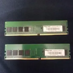 Sycom DDR4 2400MHz ４GB メモリ 2枚セット　計８GB