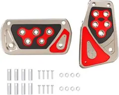 【AT用】自動車ブレーキペダル オートマ車用 AT用 合金 フットレスト内装部品