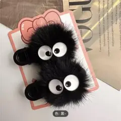 まっくろくろすけ　ヘアピン