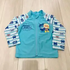 アンパンマン　ラッシュガード　80サイズ　水着　水色　男の子