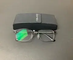 POLICE ポリス VPL612J めがね 度有り ケース付き