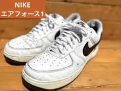 収納整理の為売り出しNIKEエアフォース1 茶色27センチ　ダメージ感あります