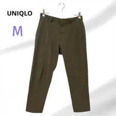 ユニクロ　メンズ　ストレッチパンツ ポケット内メッシュ　カーキ　M