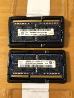 ノートPC用メモリー　hynix 4GB 2Rx8 PC3-12800S