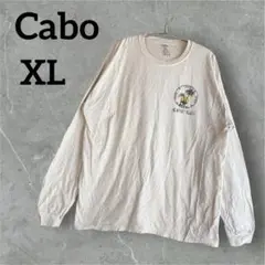 Cabo 【XL】長袖シャツ ニューポートビーチ コットン100%アイボリー