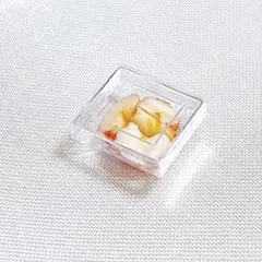 ケース入りカットりんご(5個入り)1個フェイクフードミニチュア ドールハウス