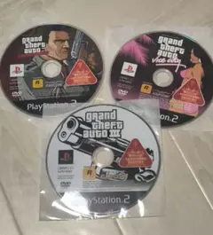 グランドセフトオート PS2 3枚セット ディスクのみ