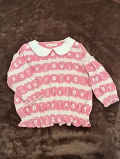 coeur a coeur ピンク トップス 80サイズ