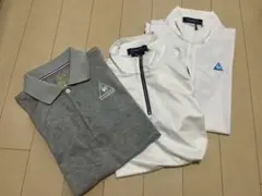 ルコック　ゴルフ メンズウェア シャツ 3点セット➕おまけ１枚