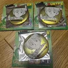 HUNTER×HUNTER デコレクション缶バッジ　シャルナーク ２個