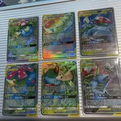 ポケモンカード フシギバナ＆、GX TAG TEAM 海外版セット
