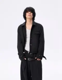 00s クロップドデニムジャケット rickowens little joe似 Rick Owens Little Joe | Grailed