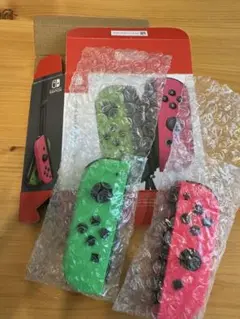 Switch ジョイコン ネオングリーン&ネオンピンク
