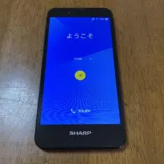 SHARP AQUOS SH-M04 ネイビー スマートフォン