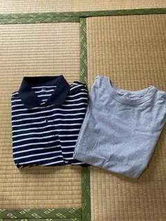 ユニクロ　2枚セット　ポロシャツ　Tシャツ　半袖　夏