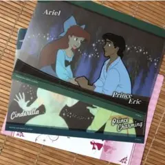 ディズニープリンセス　ミニファイル　ガチャ