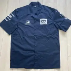 ALPHATAURI 半袖シャツ ネイビー L HONDA