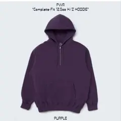 PWA Complete-Fit 12.5oz H/Z HOODIE パープルM