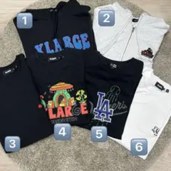 XLARGE パーカー Tシャツ 6点セット