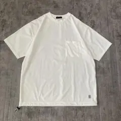 EKAL エンブロイダリー S/S Tシャツ　白　Mサイズ