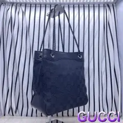 【美品】GUCCI×グッチ GG柄ショルダーバッグ