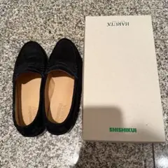SHISHIKUI ブラック スエード ローファー　22.5 LOAFER / BLACK – SHISHIKUI