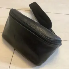美品　ロンシャン　フランス製　　レザーボディバッグ