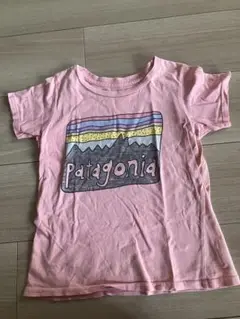 Patagonia ピンク Tシャツ　5T