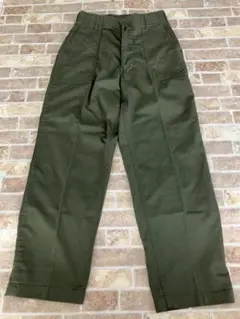 デッドストック　イタリア軍パン　軍物　カーキ　パンツ　イタリア