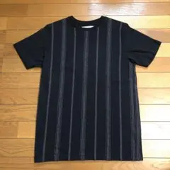 ikka Tシャツ　半袖　メンズ　ブラック　M