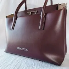 【美品】ERMANNO SCERVINO エルマンノシェルヴィーノ ハンドバッグ