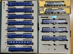 KATO 24系25形銀帯車 11両セット 室内灯つき