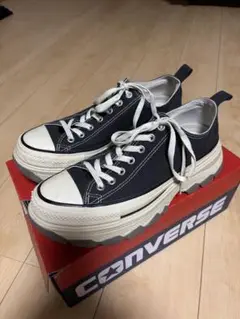 CONVERSE ALL STAR 厚底スニーカー ブラック　コンバース