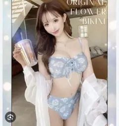 cheri mi ハートバックルバイカラービキニ cheri mi ハートバックルバイカラービキニ